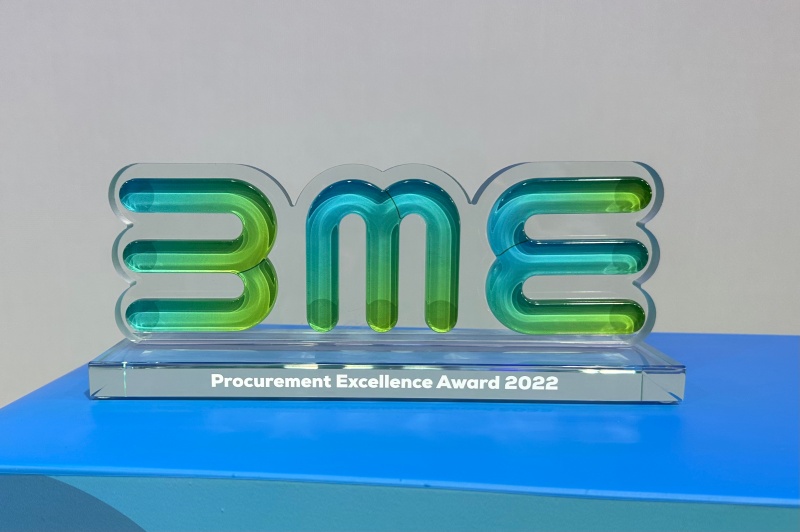 BME Procurement Excellence Award 2022